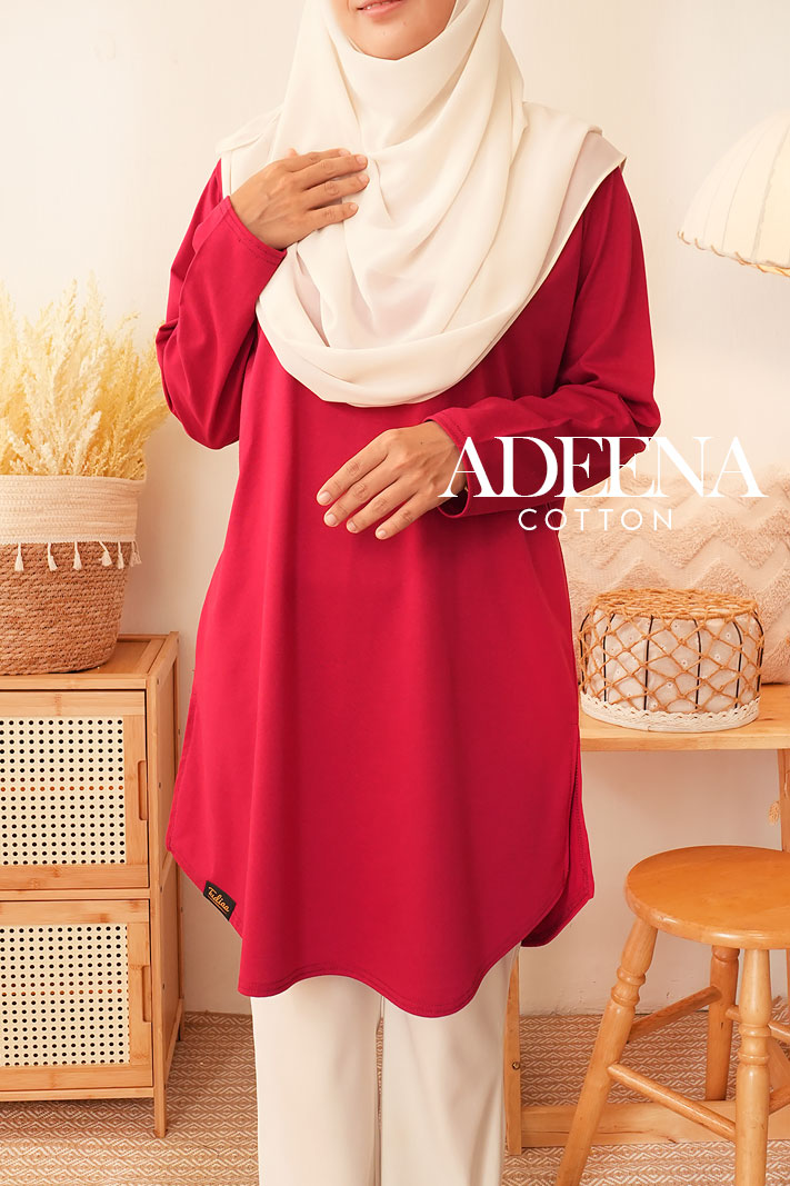 Adeena Cherry Red - Image 3