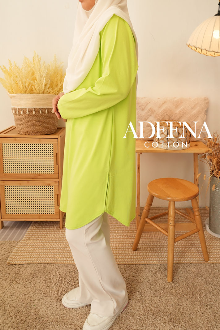 Adeena Lime Green - Image 2