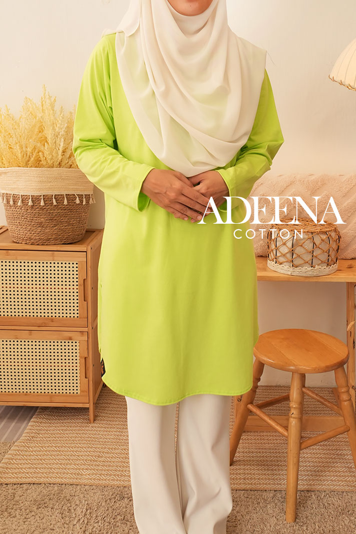 Adeena Lime Green - Image 4