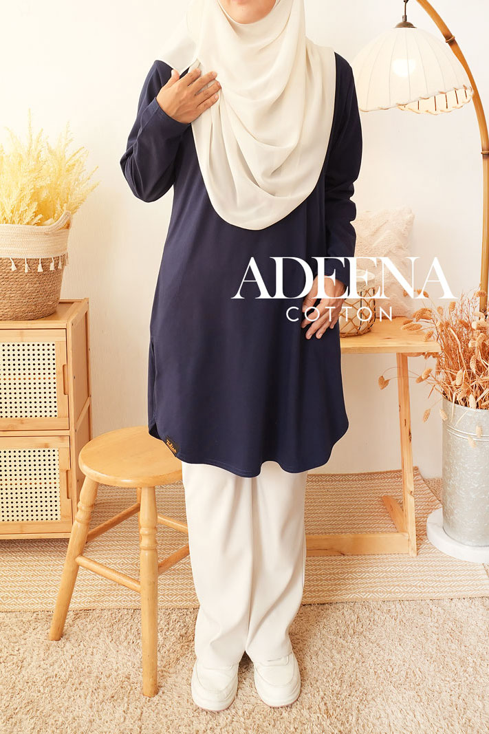Adeena Navy Blue - Image 3