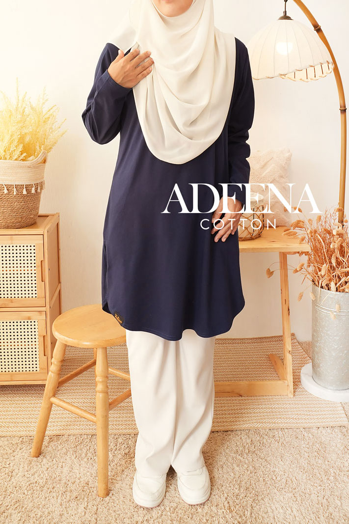 Adeena Navy Blue - Image 6