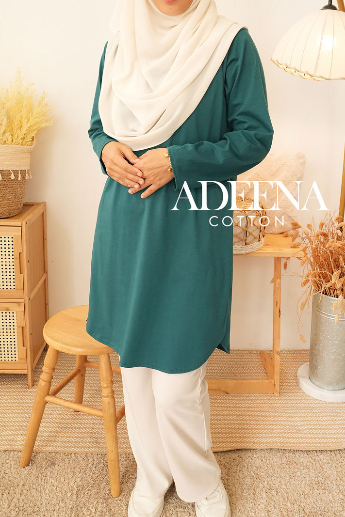 Adeena Teal Green - Image 3