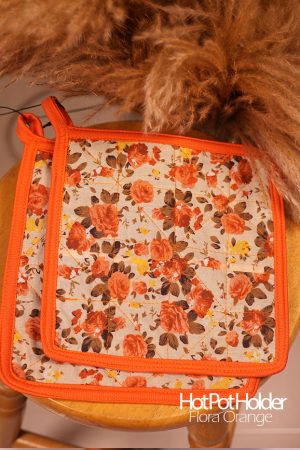 Hot Pot Holder - Flora 2pcs
